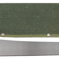 Bolo Machete, with canvas sheath, wooden handle