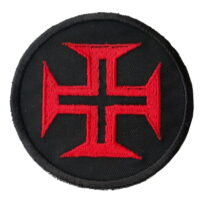 Emblema cruz da ordem de cristo INSTINTO MILITAR