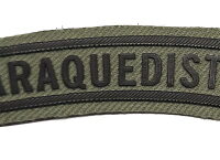 Dístico / meia lua Para-Quedista INSTINTO MILITAR