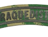 Dístico / meia lua Para-Quedista INSTINTO MILITAR