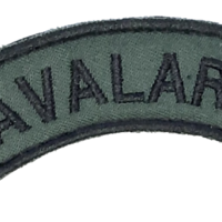 Dístico / meia lua Cavalaria INSTINTO MILITAR