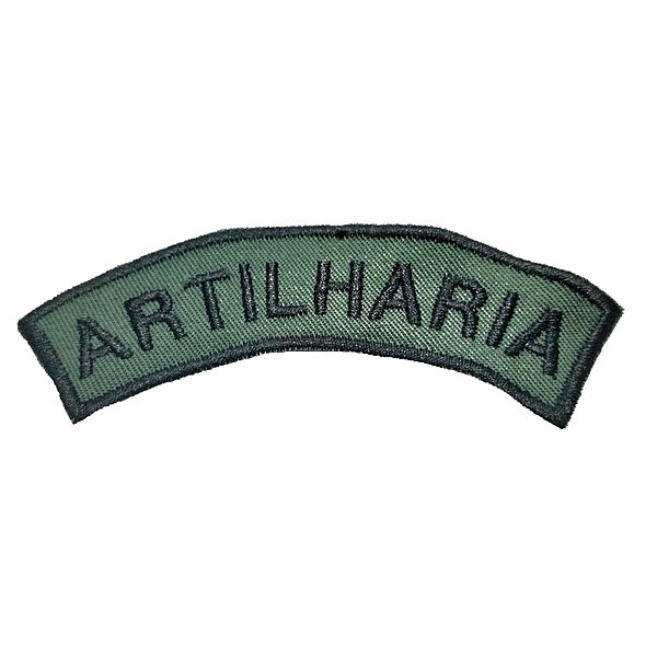 Dístico / meia lua Artilharia. Instinto Militar Dístico / meia lua artilharia