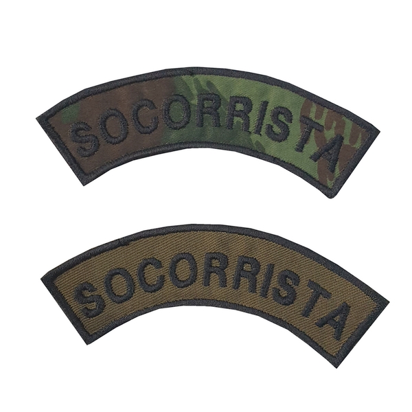 Dístico / meia lua Socorrista. Instinto Militar Dístico / meia lua socorrista