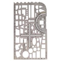 Régua carta topográfica