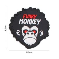 Patch 3D PVC Funky Monkey