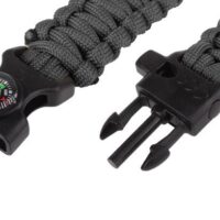 Pulseira de sobrevivência. instinto militar
