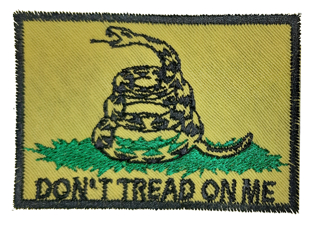 Bordado Don t Tread On Me 2 INSTINTO MILITAR bordado-don-t-tread-on-me-2-instinto-militar