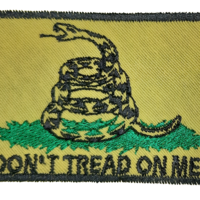 Bordado don't tread on me 2 INSTINTO MILITAR