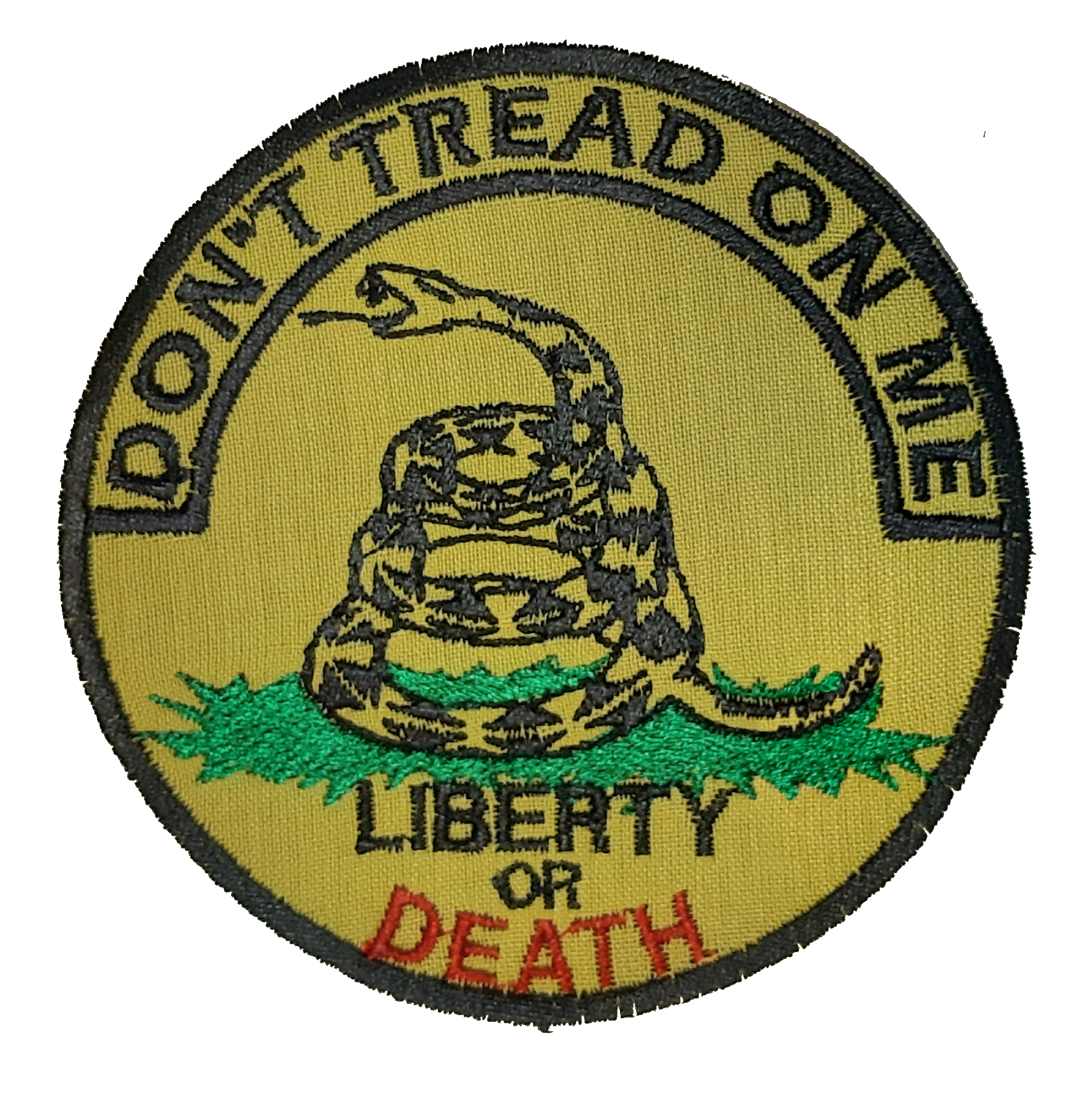 Bordado don't tread on me 2 INSTINTO MILITAR Bordado don't tread on me 2 INSTINTO MILITAR