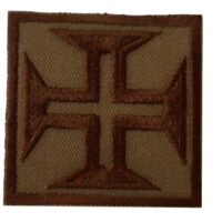Emblema cruz da ordem de cristo INSTINTO MILITAR