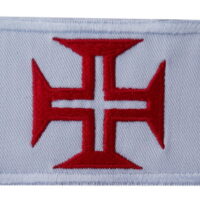 Emblema cruz da ordem de cristo INSTINTO MILITAR
