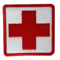 Bordado cruz médica INSTINTO MILITAR