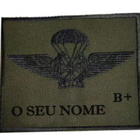 Bordado placa nominal PQ INSTINTO MILITAR