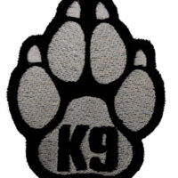 Bordado K9 INSTINTO MILITAR