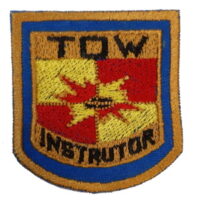 Bordado Tow instrutor INSTINTO MILITAR