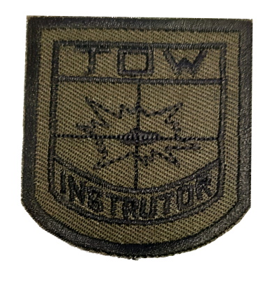 Bordado Tow instrutor Bordado Tow instrutor INSTINTO MILITAR