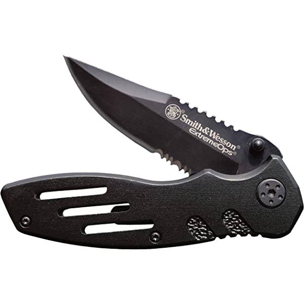 Canivete SWA 25 Serrated SMITH & WESSON Canivete SWA 25 Serrated SMITH & WESSON INSTINTO MILITAR
