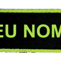 Nome bordado BOMBEIROS INSTINTO MILITAR