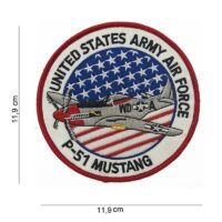 Patch United States army Air Force P-51 Mustang INSTINTO MILITAR