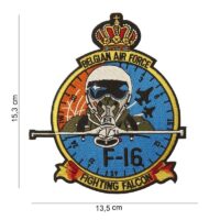 Patch Belgian Air Force F-16 (pilot) INSITNTO MILITAR