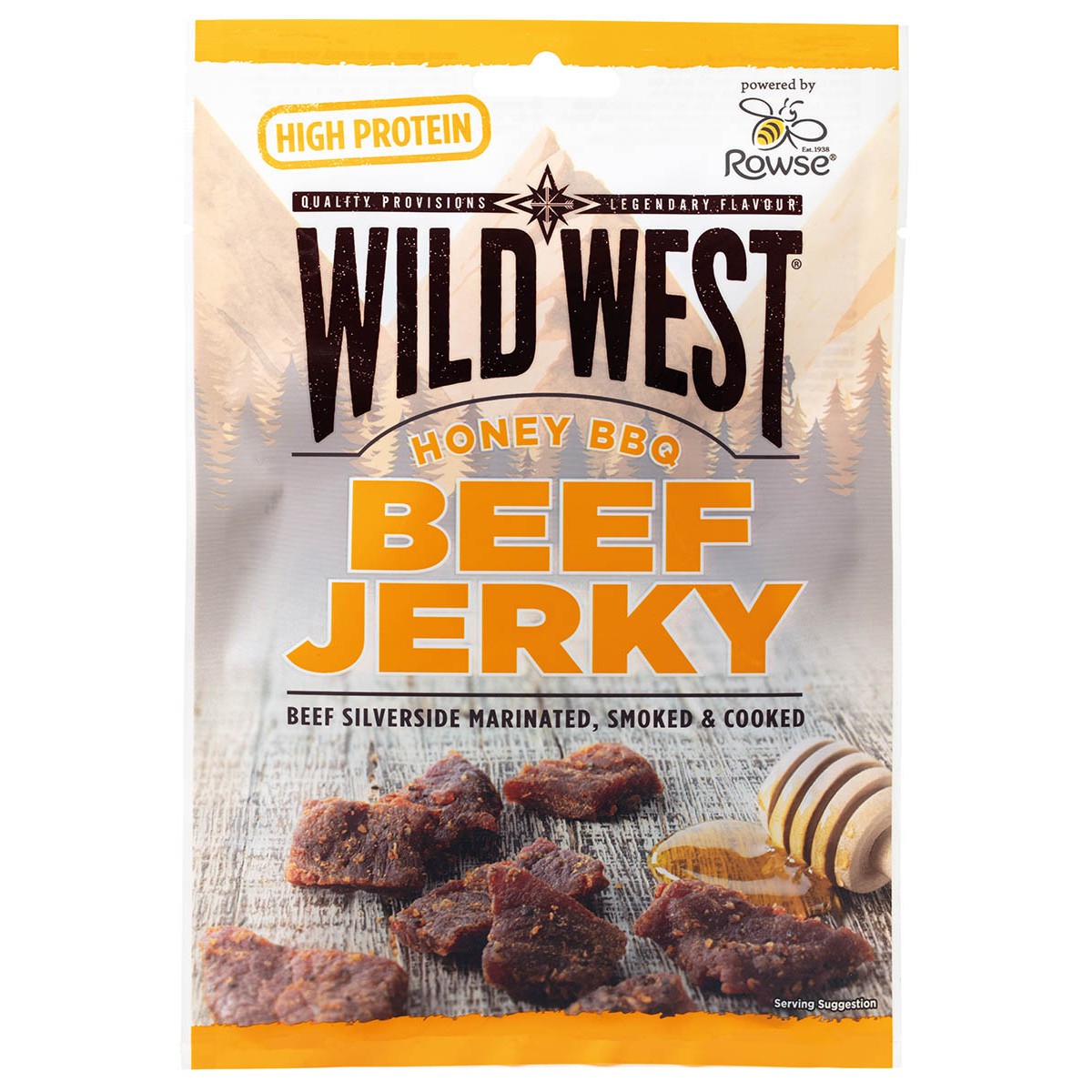Beef Jerky Honey BBQ. instinto militar Beef Jerky Honey BBQ. instinto militar
