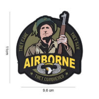 Patch 3D PVC 101st Airborne soldaat