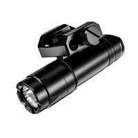 Compact Tactical Flashlight with Picatinny and M-Lock