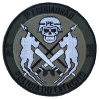 Bordado Policia do exército