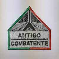 Bordado Antigo combatente - instinto militar