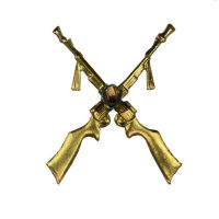 Espingardas cruzadas infantaria