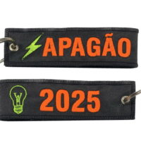 Porta chaves eu estive no apagão 2025