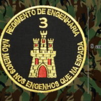 Bordado Regimento de engenharia 3 - instinto militar