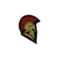 Patch Spartan Helmet (2)