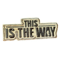 EMBLEMA “THIS IS THE WAY”