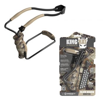 King Rat Black Widow Hunter Slingshot