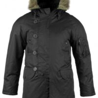 Flight Jacket N3B / Waterproof Parka Black