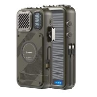 Rádio Solar FM C/ Dínamo/Lanterna/Powerbank/Bluetooth