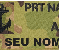Placa nominal Marinha (novo camuflado)