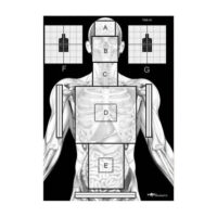 Alvo shooting target TWS 1C - instinto militar